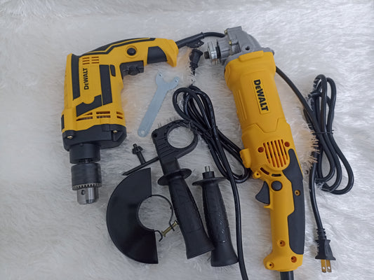 combo taladro y pulidora dewal  cola