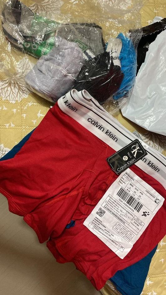 Boxers Importados Microfibra Calvin Klein X6 Unidades