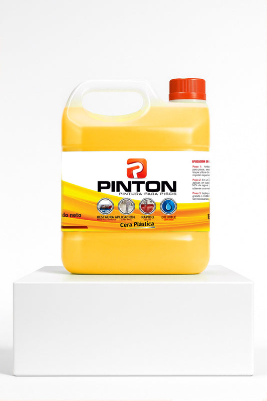 Cera plástica galón (4 litros)  + aplicador